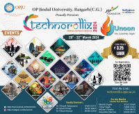 Technorollix 2024 Central India's Largest Techno-Cultural Fest Poster